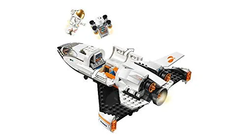 LEGO City Space Mars Research Shuttle 60226 Space Shuttle Toy Building Kit with Mars Rover and Astronaut Minifigures, Top STEM Toy for Boys and Girls (273 Pieces)