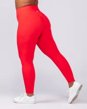Liberty Zero Rise Ankle Length Leggings - Salsa