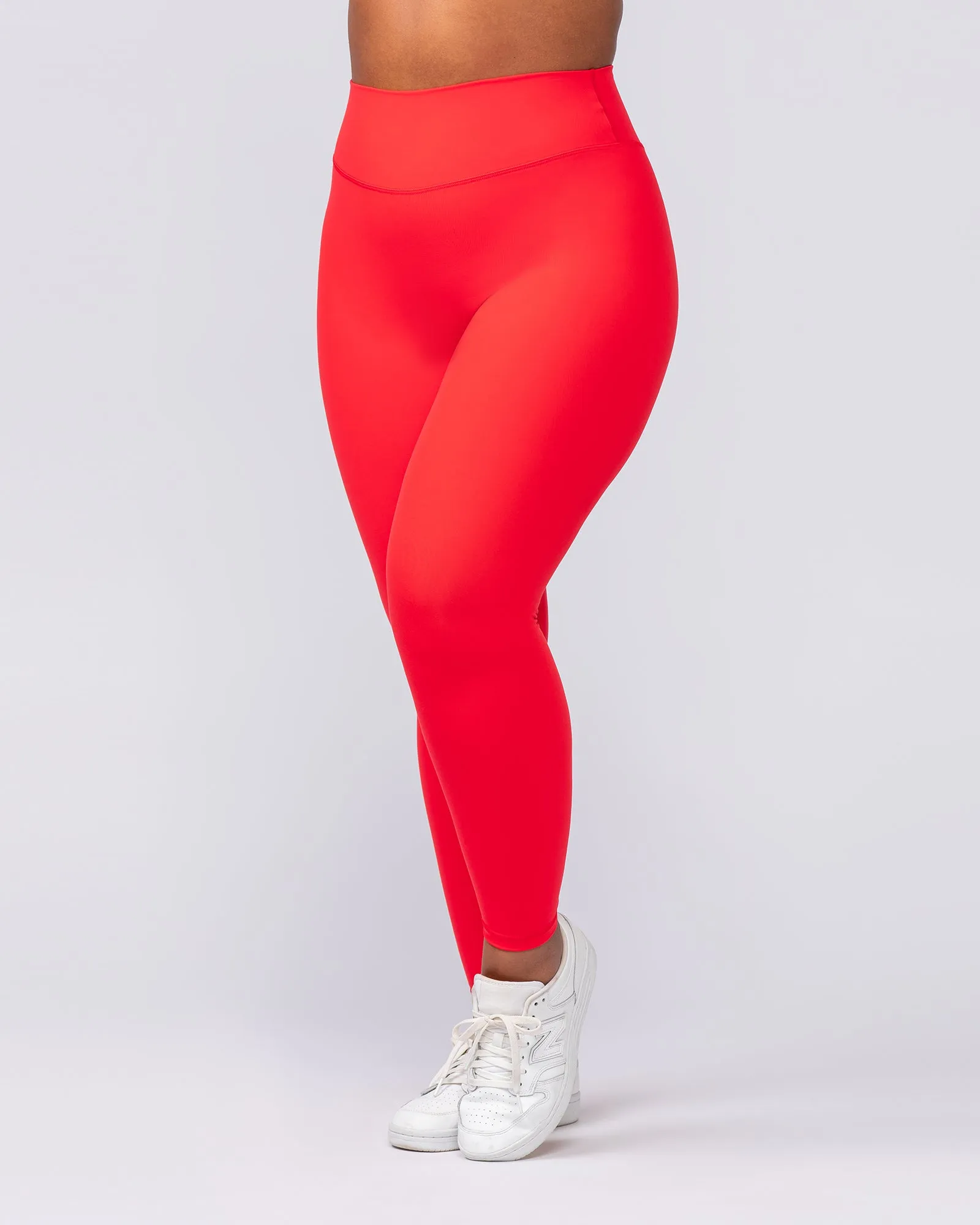 Liberty Zero Rise Ankle Length Leggings - Salsa