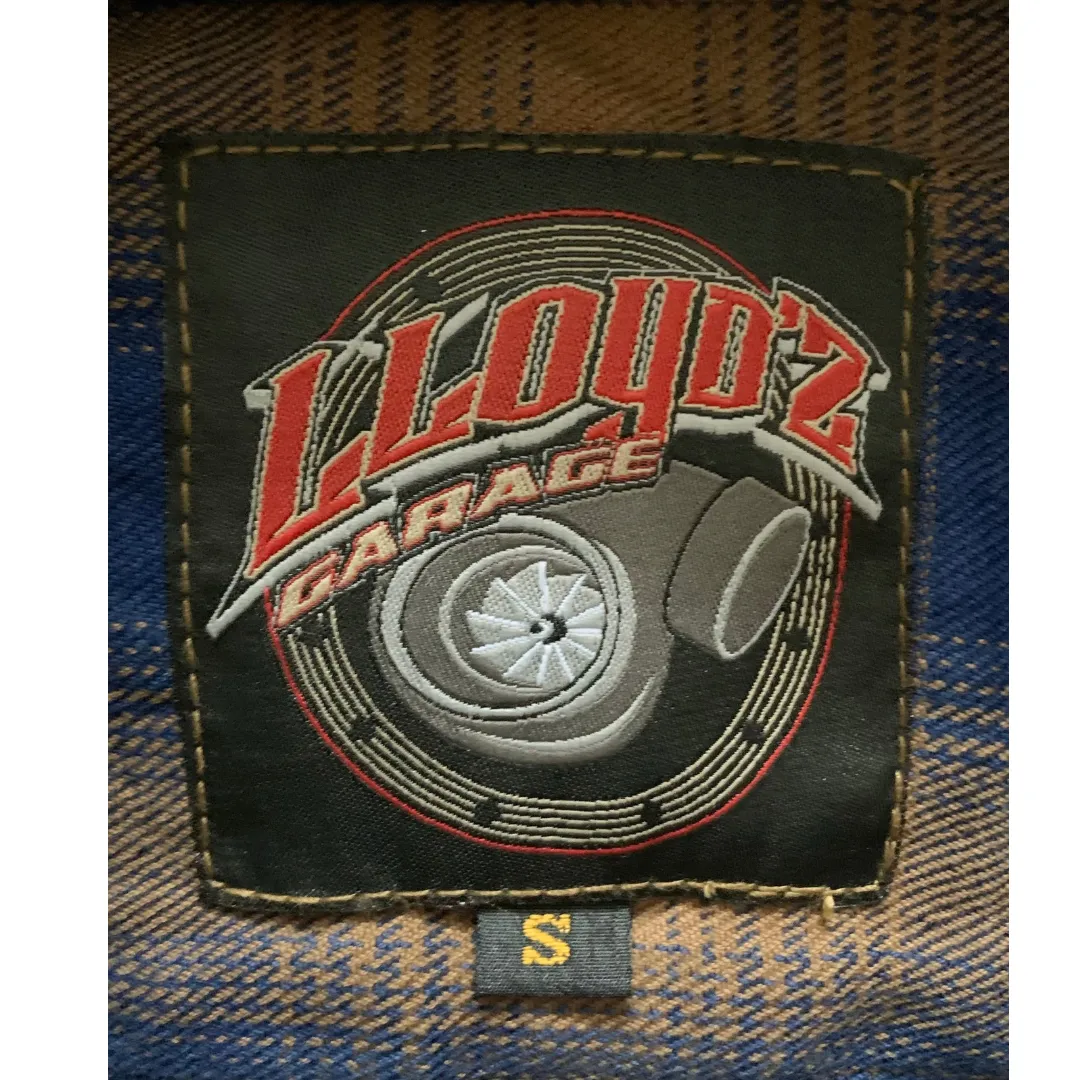 Lloyd'z Garage Flannel Shirts, Blue/Brown- Women's