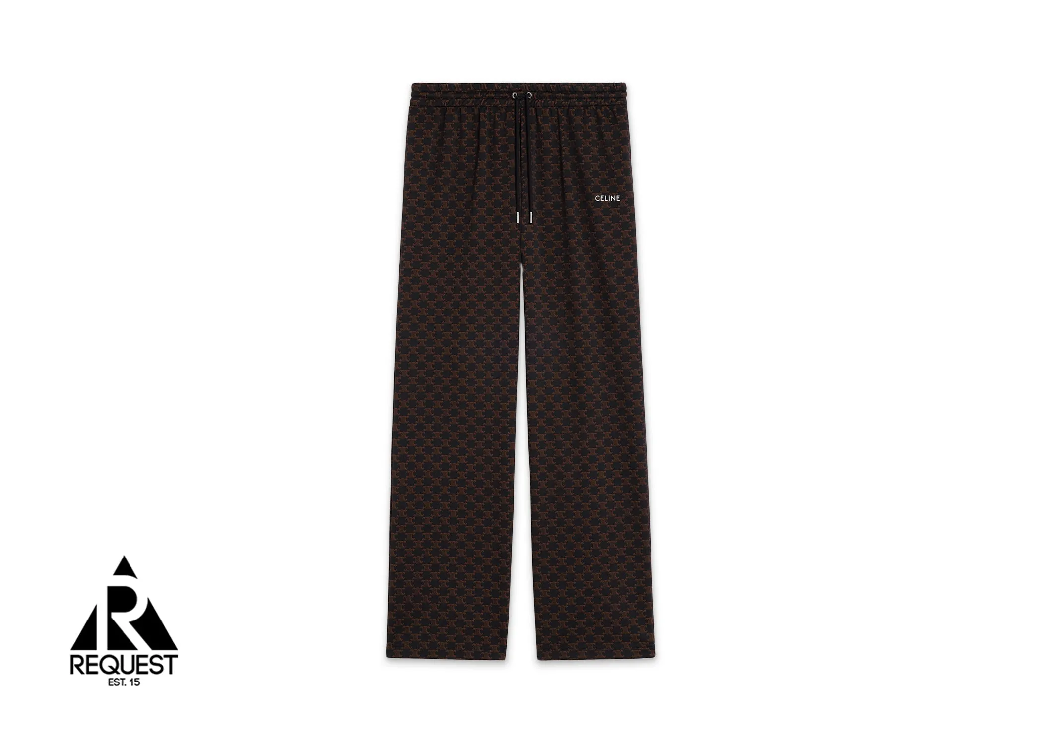 Logo Print Jersey Track Pants "Black"