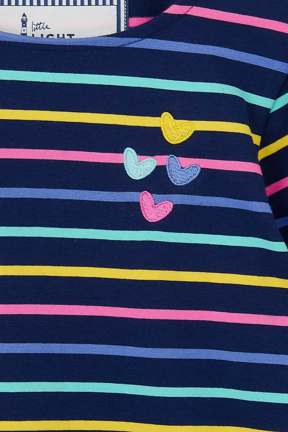 Lottie Tunic - Navy Stripes