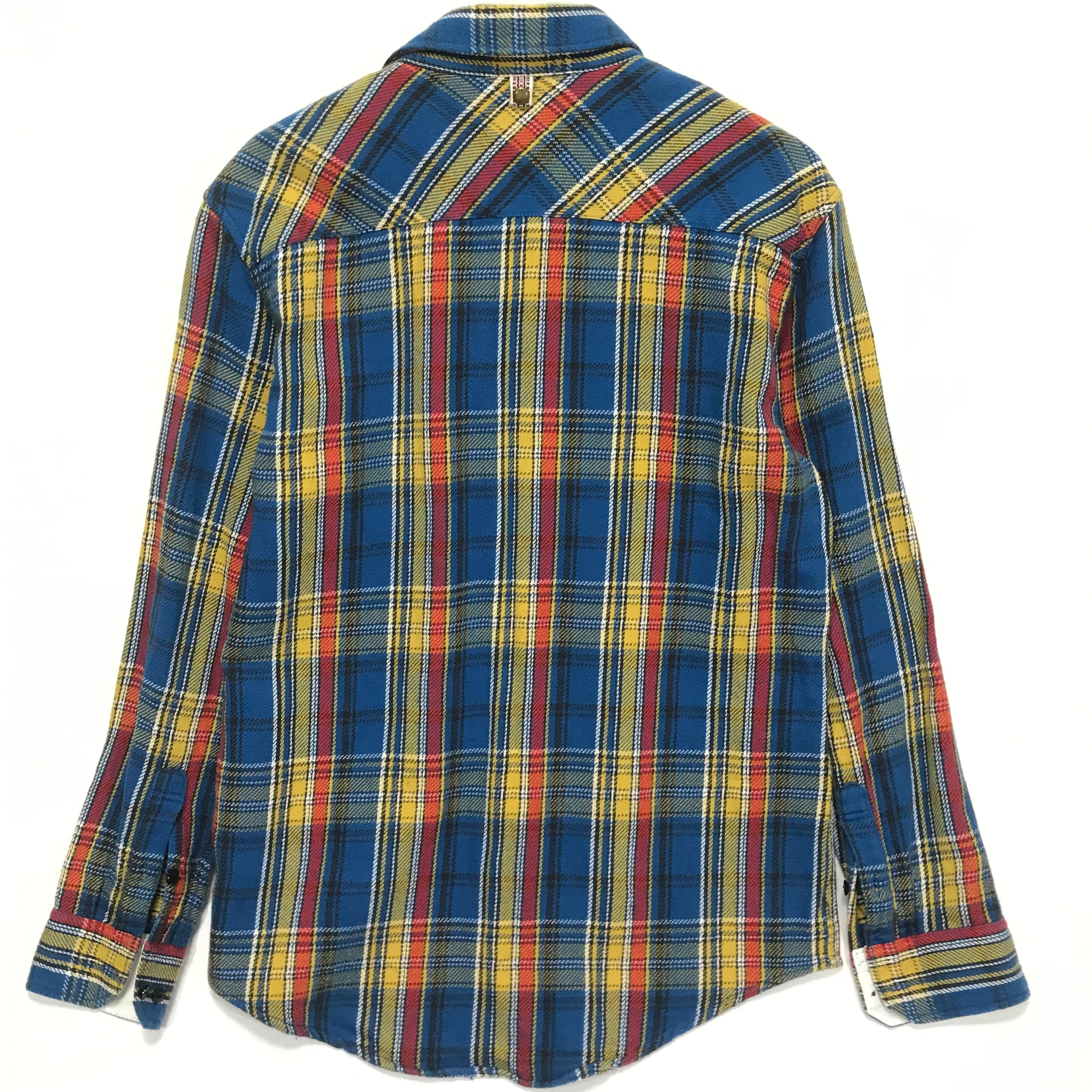 [M] VISVIM 10AW Black Elk Check L/S Flannel Shirt
