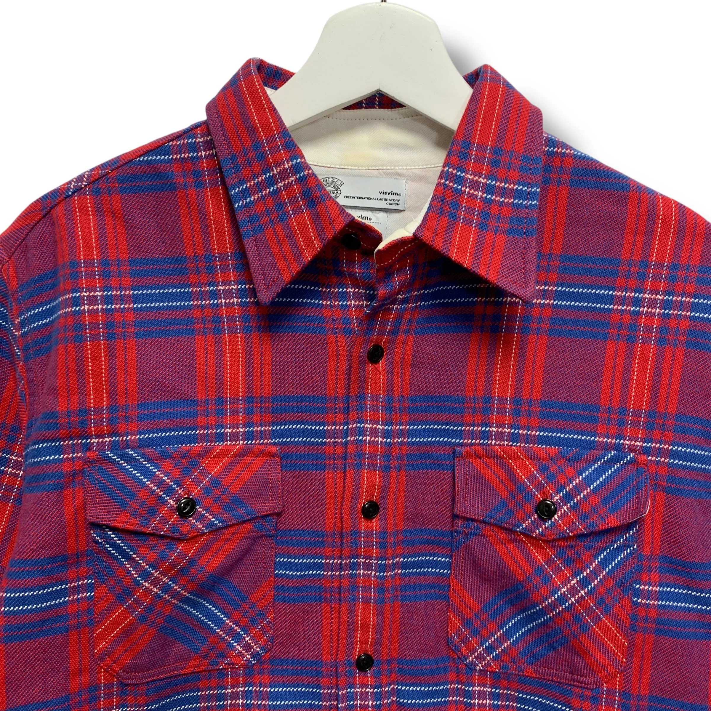 [M] Visvim 12SS Pioneer Check Flannel L/S Shirt