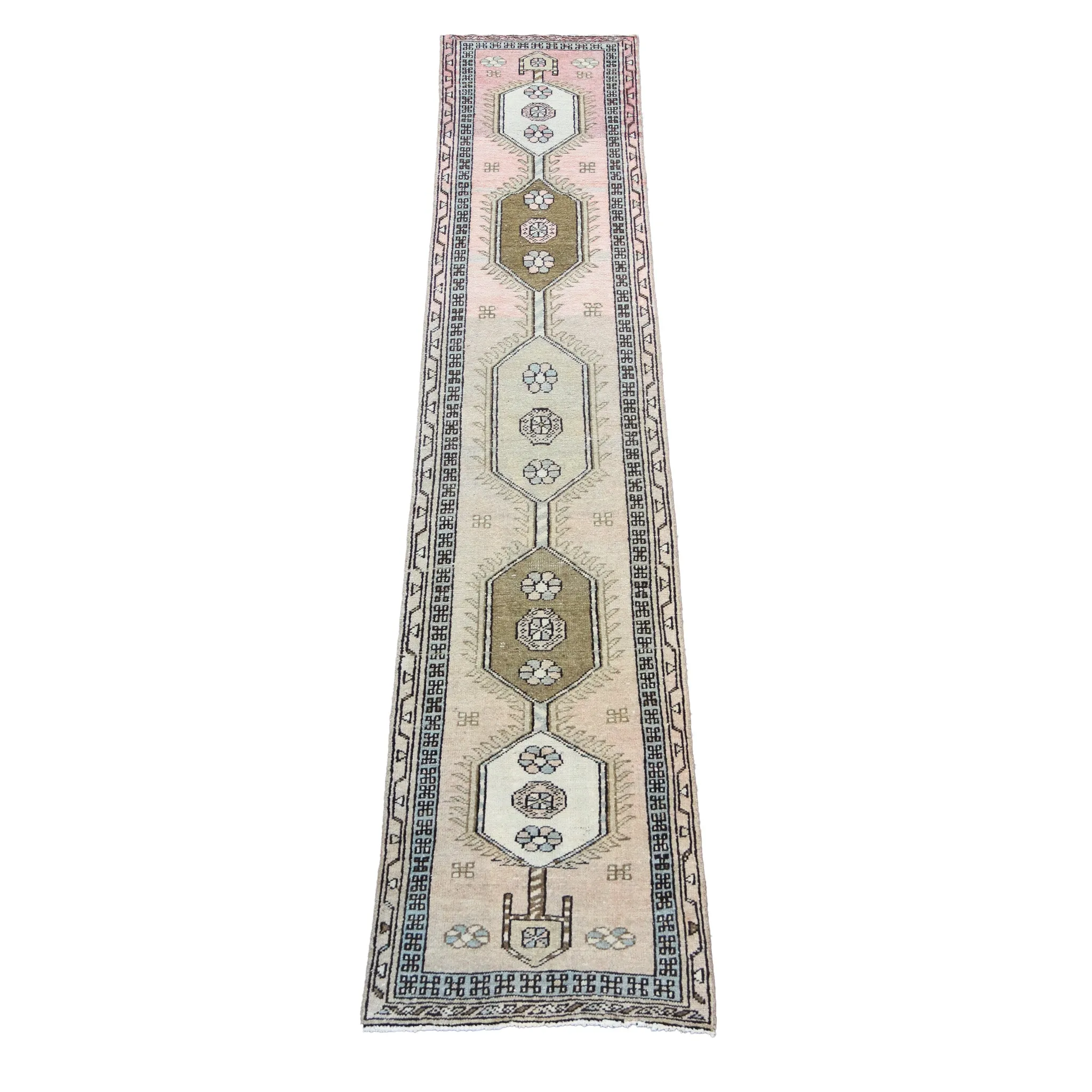 MA29 Handwoven Vintage Rug 2’1x10'7