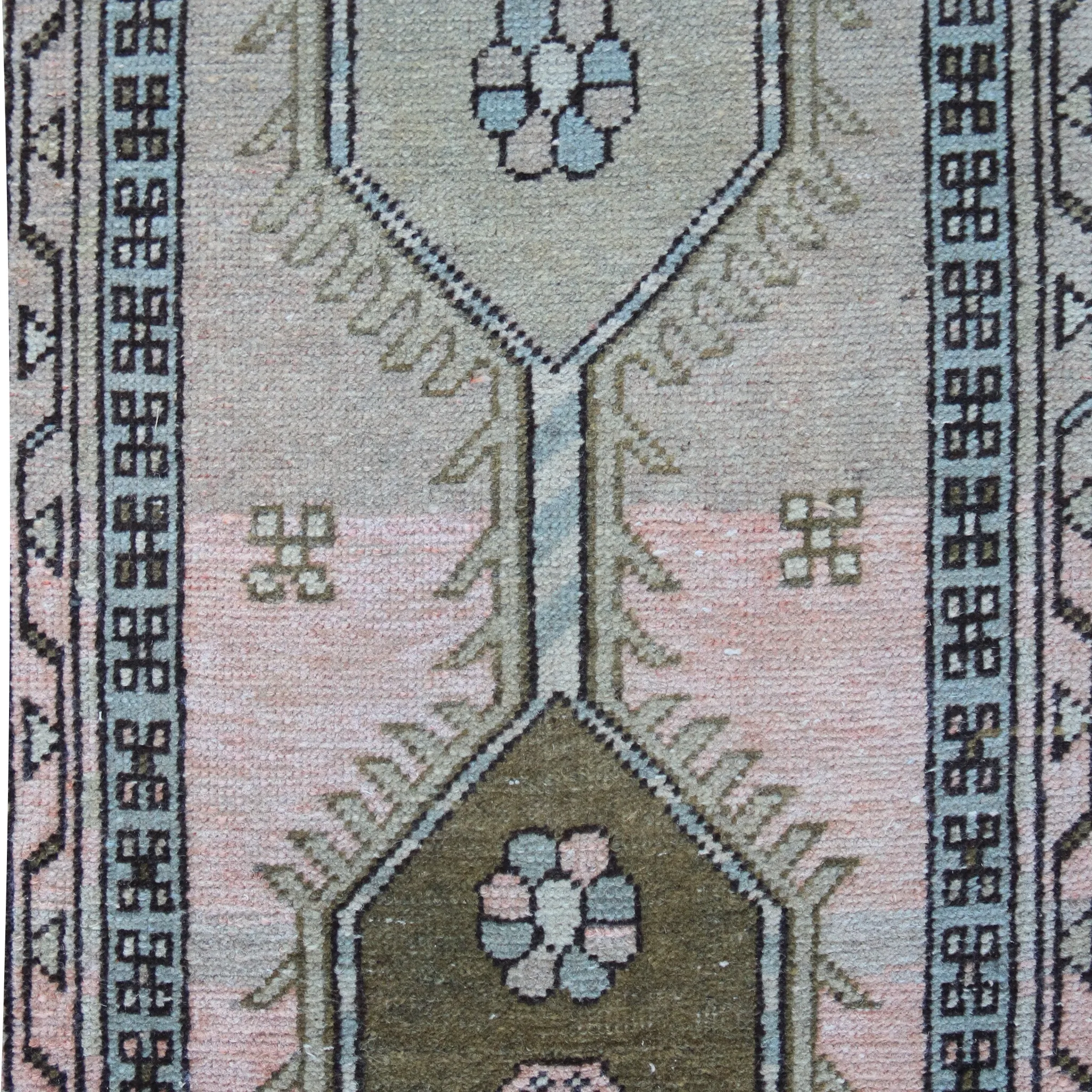 MA29 Handwoven Vintage Rug 2’1x10'7