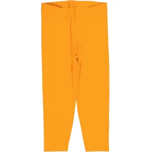 Maxomorra Basic Cropped Leggings - Tangerine