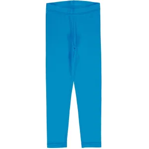Maxomorra Basic Leggings - Azure