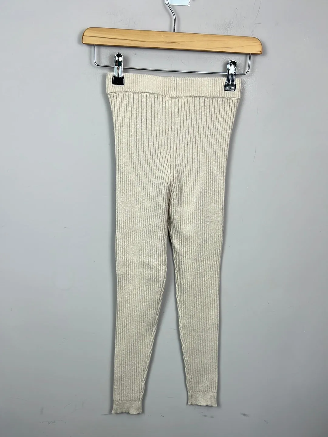 Mayoral oat knit leggings 10y