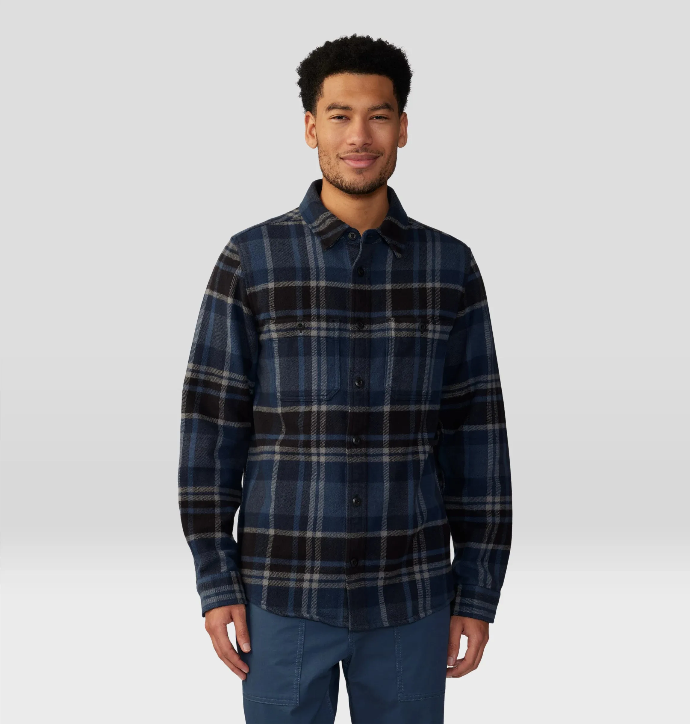 Men's Plusher Long Sleeve Shirt