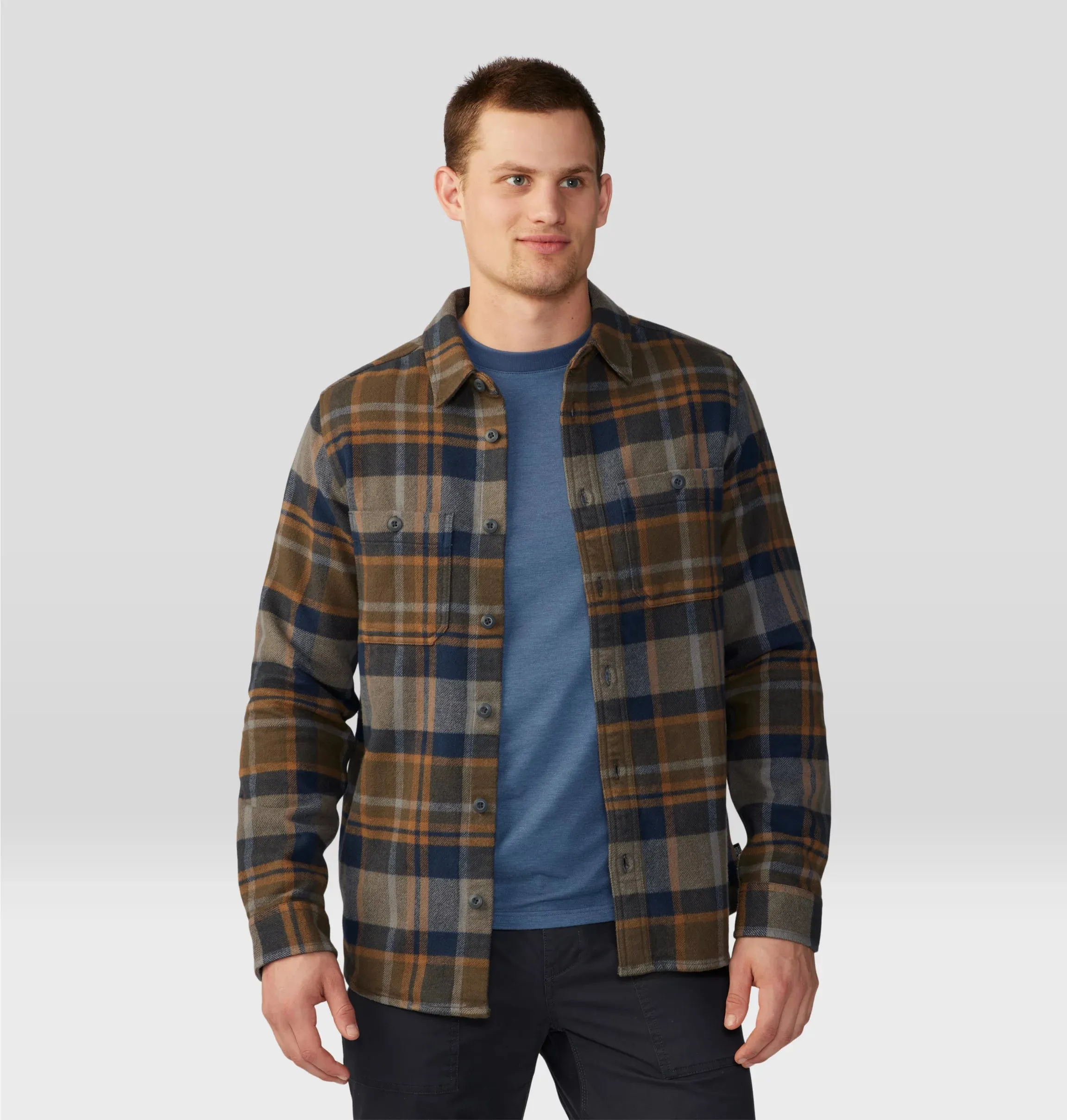 Men's Plusher Long Sleeve Shirt