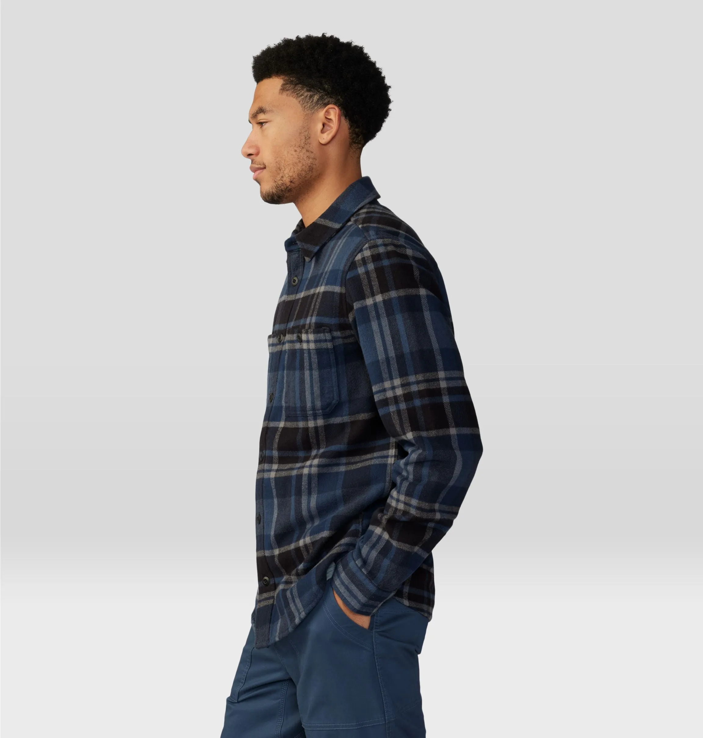 Men's Plusher Long Sleeve Shirt