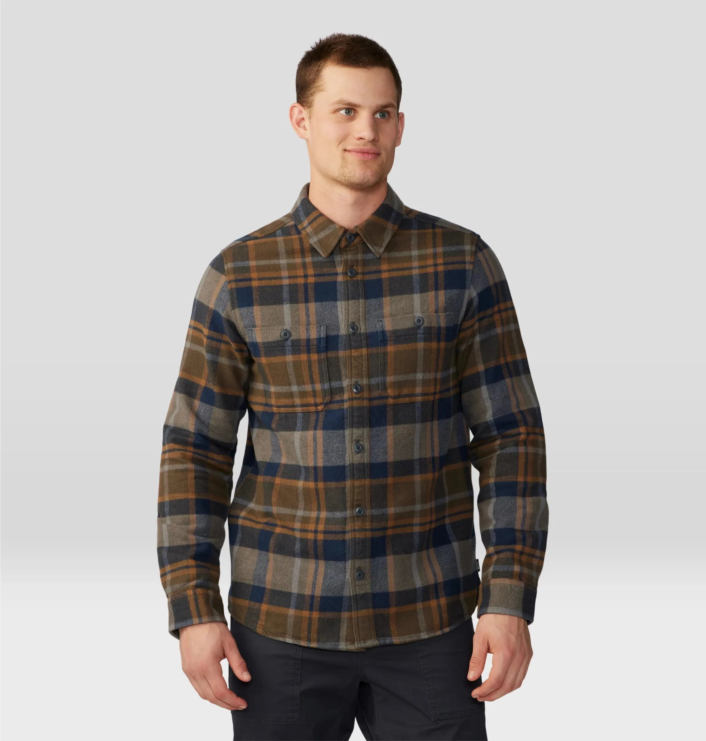 Men's Plusher Long Sleeve Shirt
