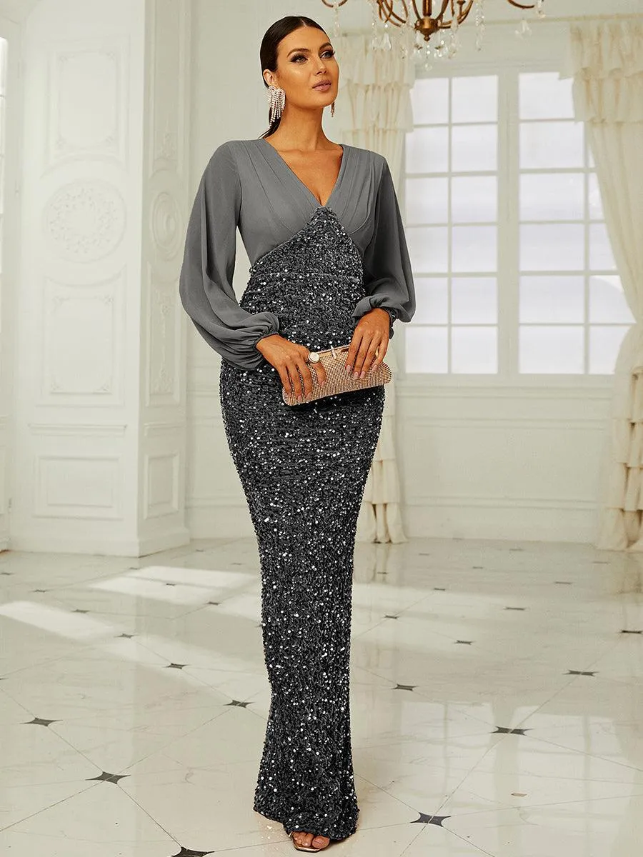 Mermaid Wedding Guest Dress XH2240