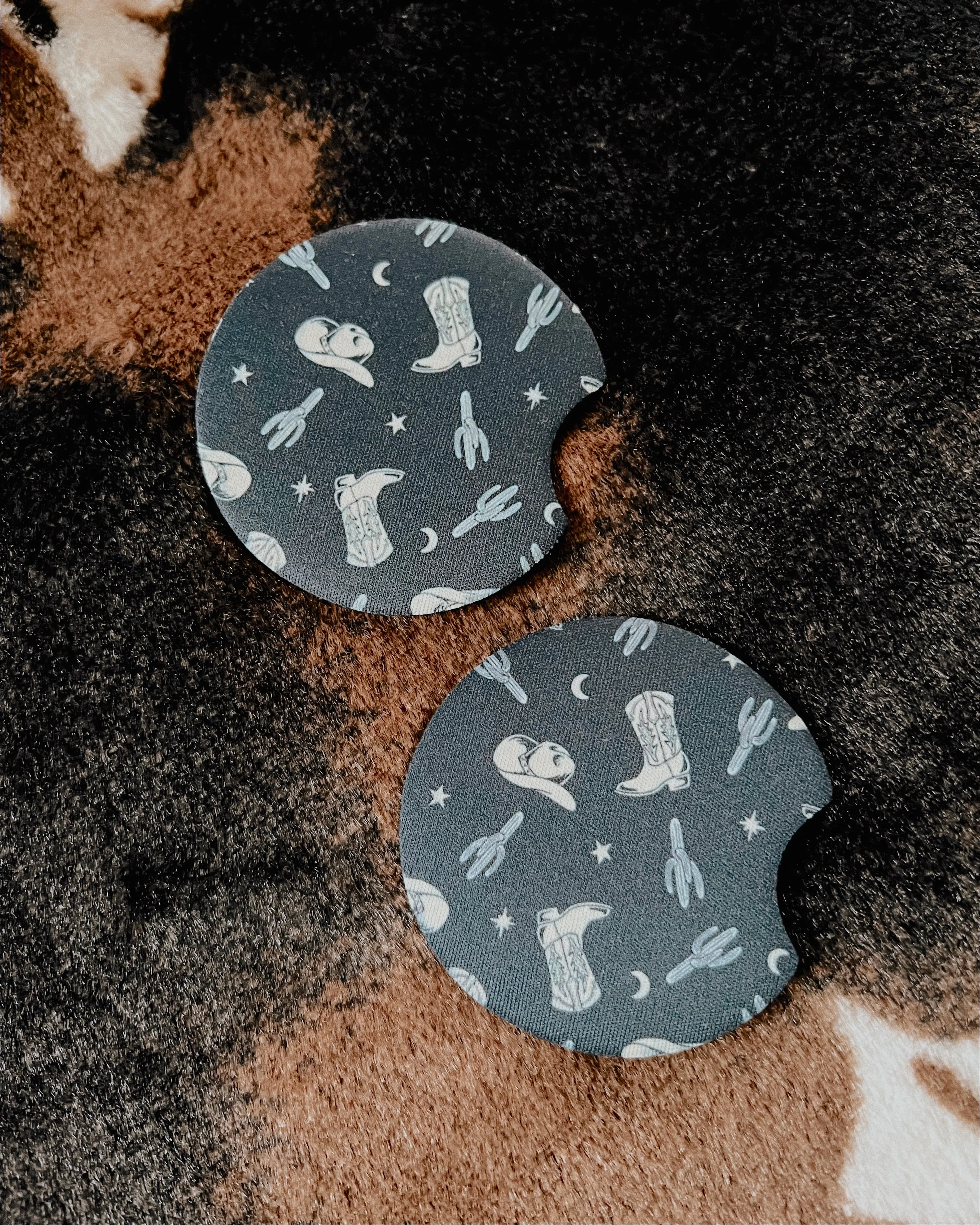 Midnight Cowboy Car Coasters