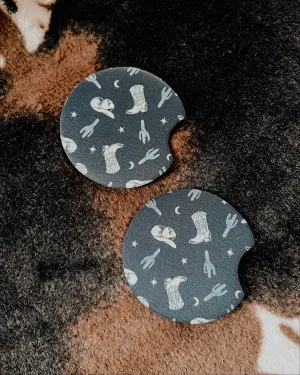 Midnight Cowboy Car Coasters