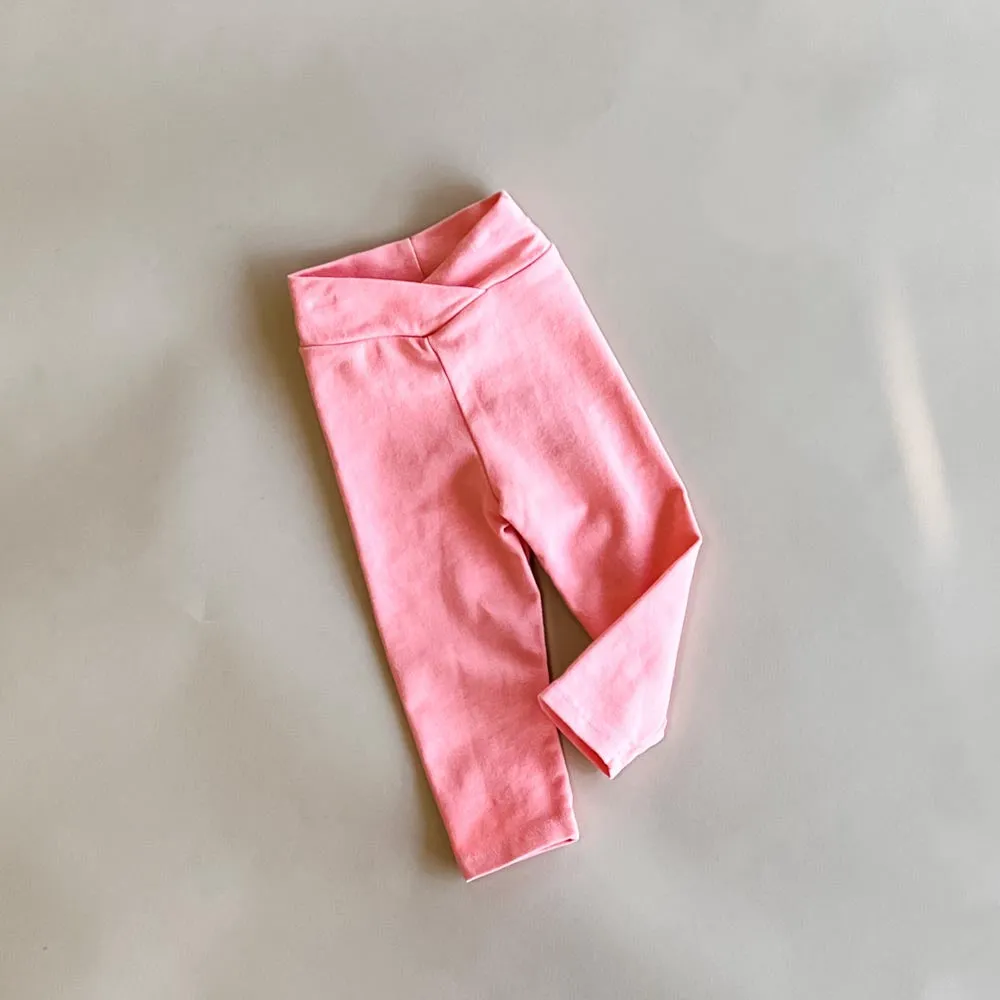 Nadia crossover waist leggings