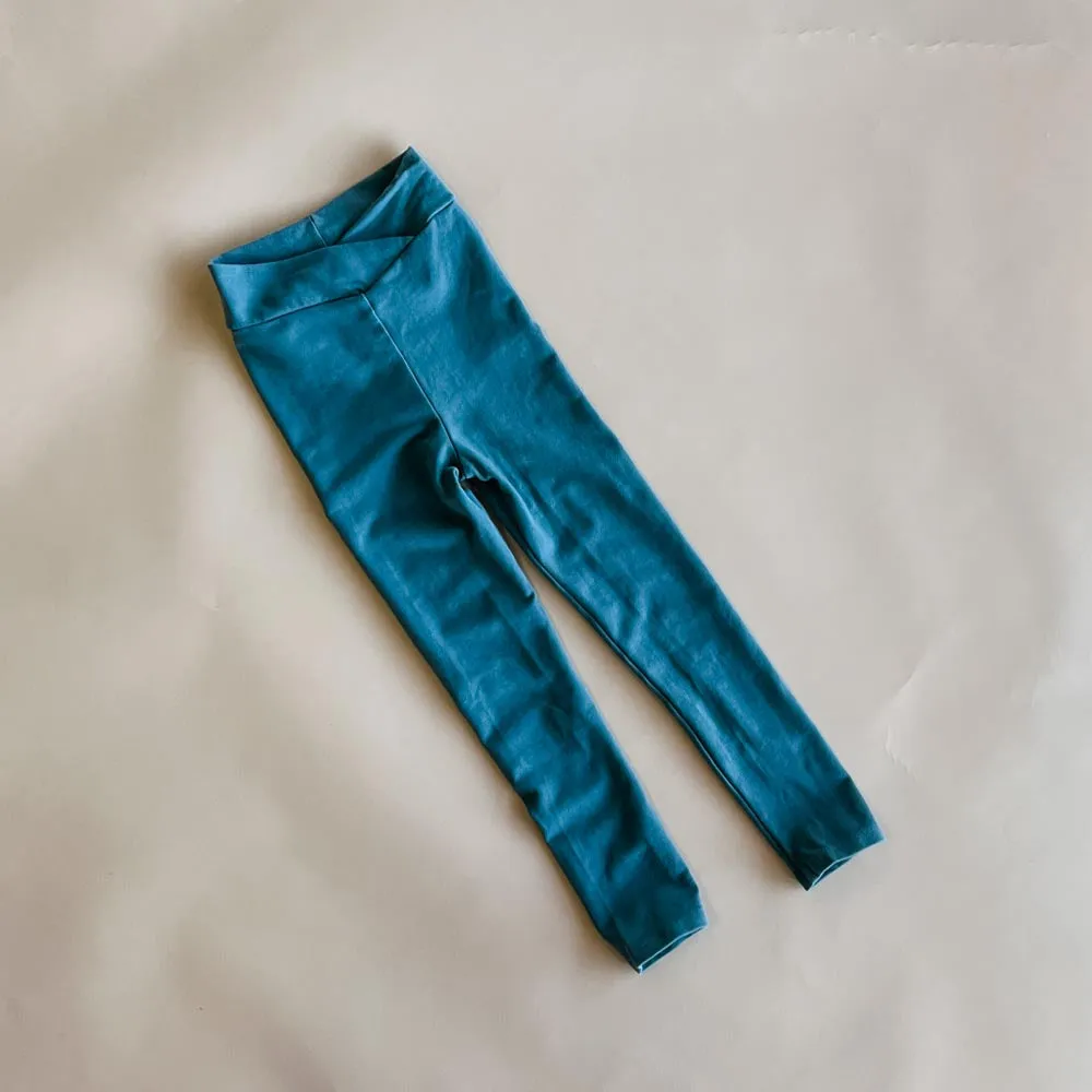 Nadia crossover waist leggings