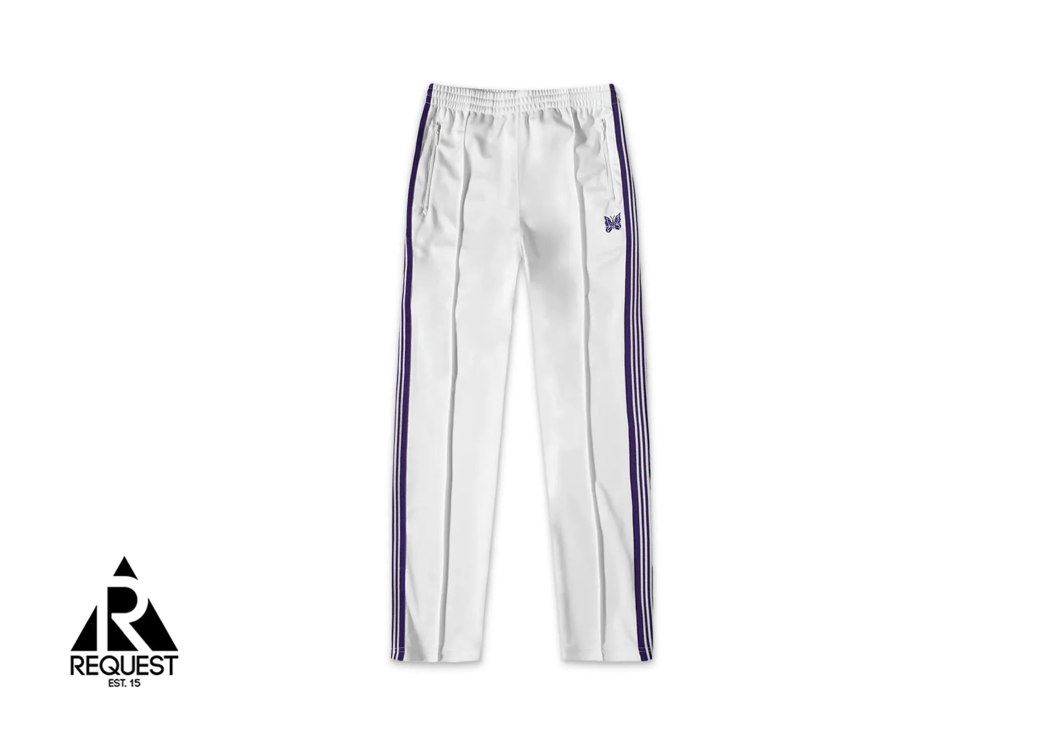 Narrow Track Pant Polly Smooth “Ice White/Purple”