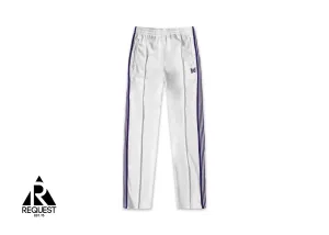 Narrow Track Pant Polly Smooth “Ice White/Purple”