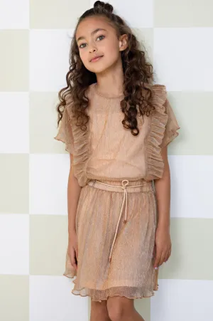 Nono Merle Dress Light Gold