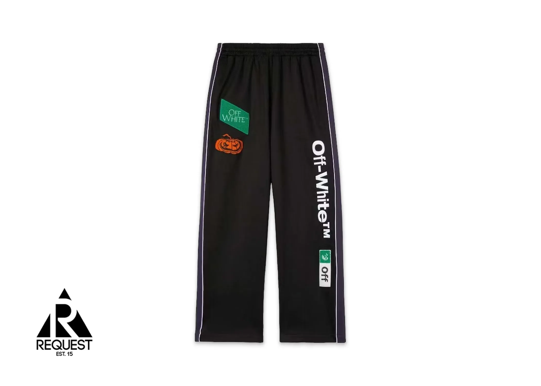 Off White Multilogo Skate Trackpants "Black White"