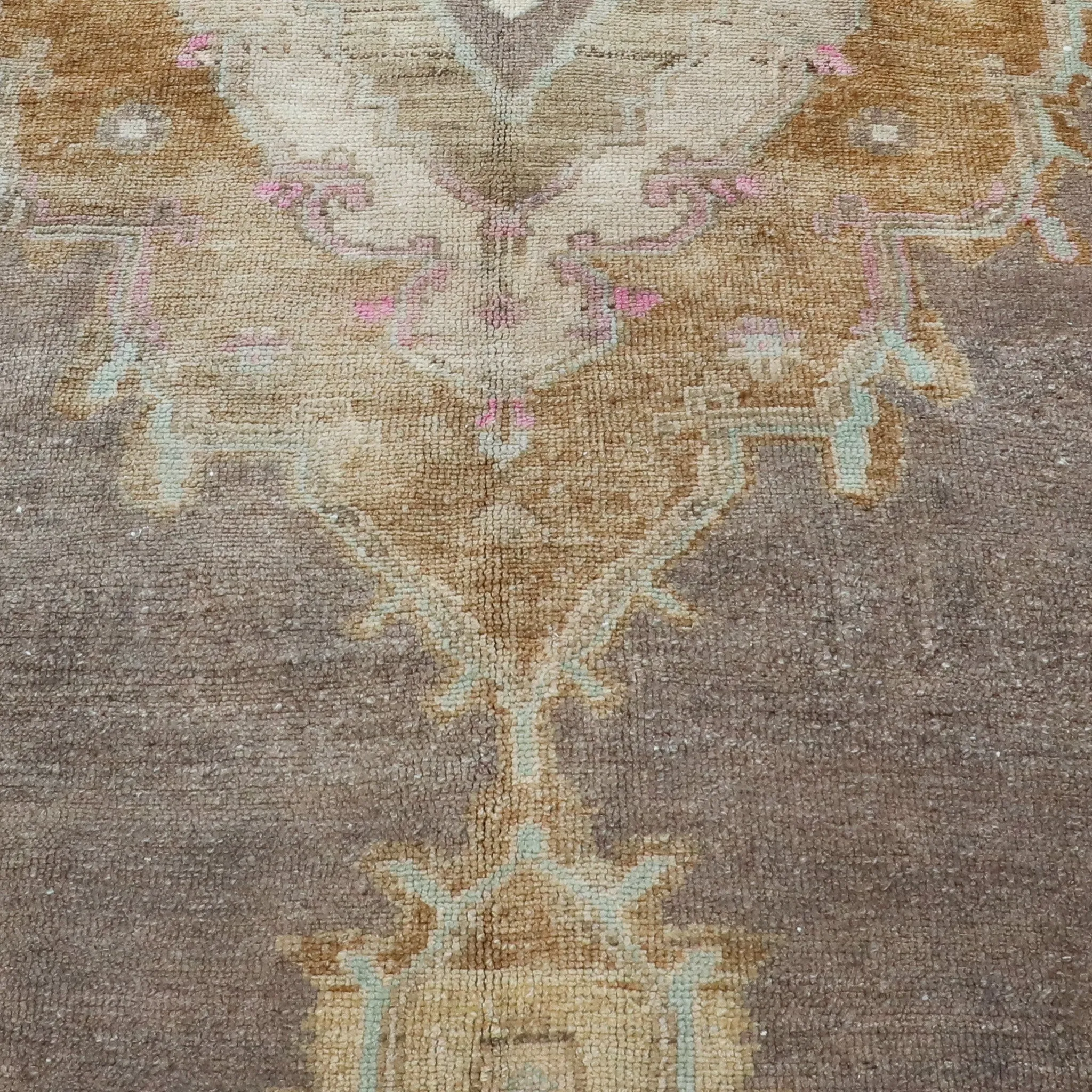ON HOLD Z276 Handwoven Vintage Rug 3'2x11’2