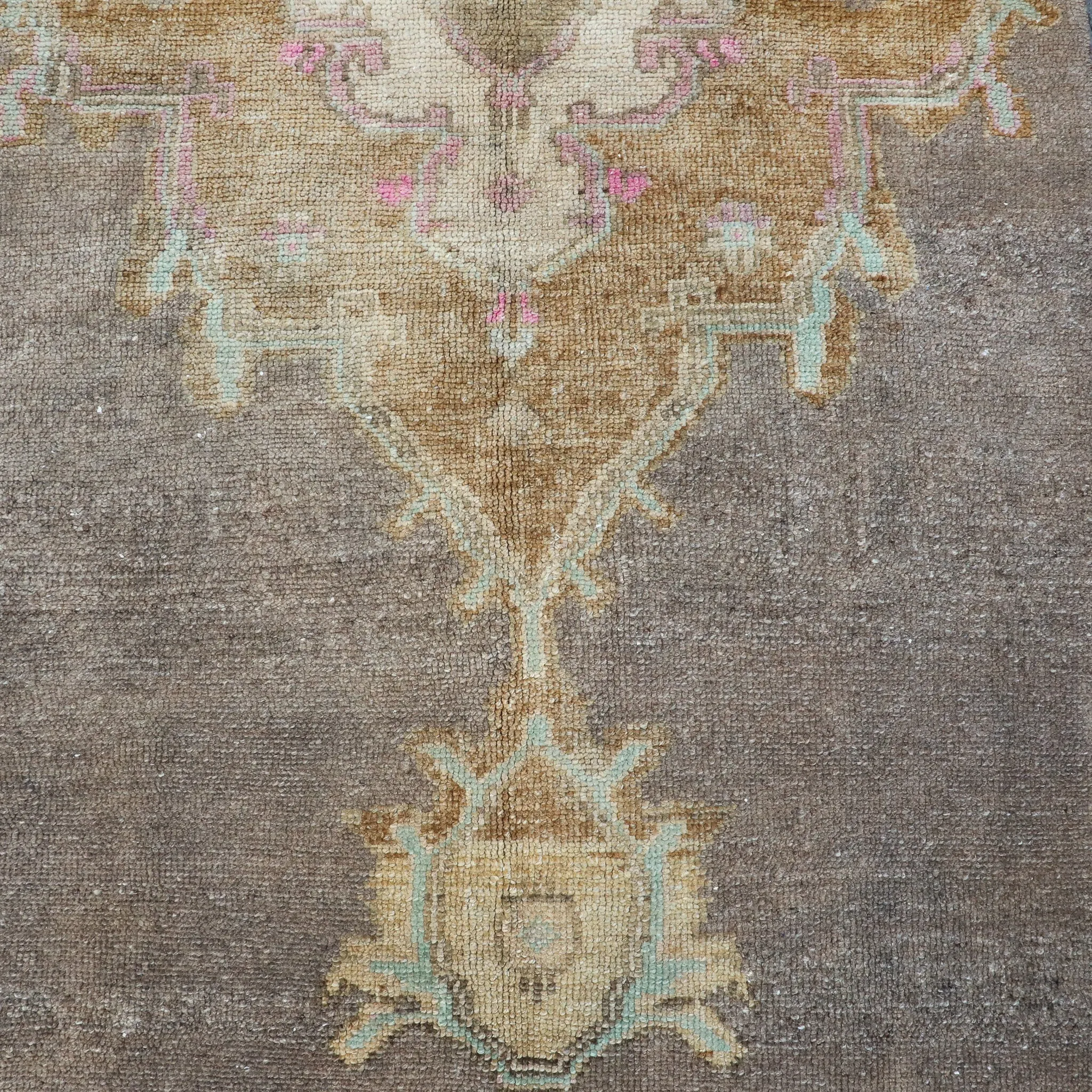 ON HOLD Z276 Handwoven Vintage Rug 3'2x11’2