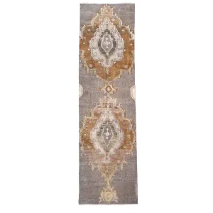 ON HOLD Z276 Handwoven Vintage Rug 3'2x11’2