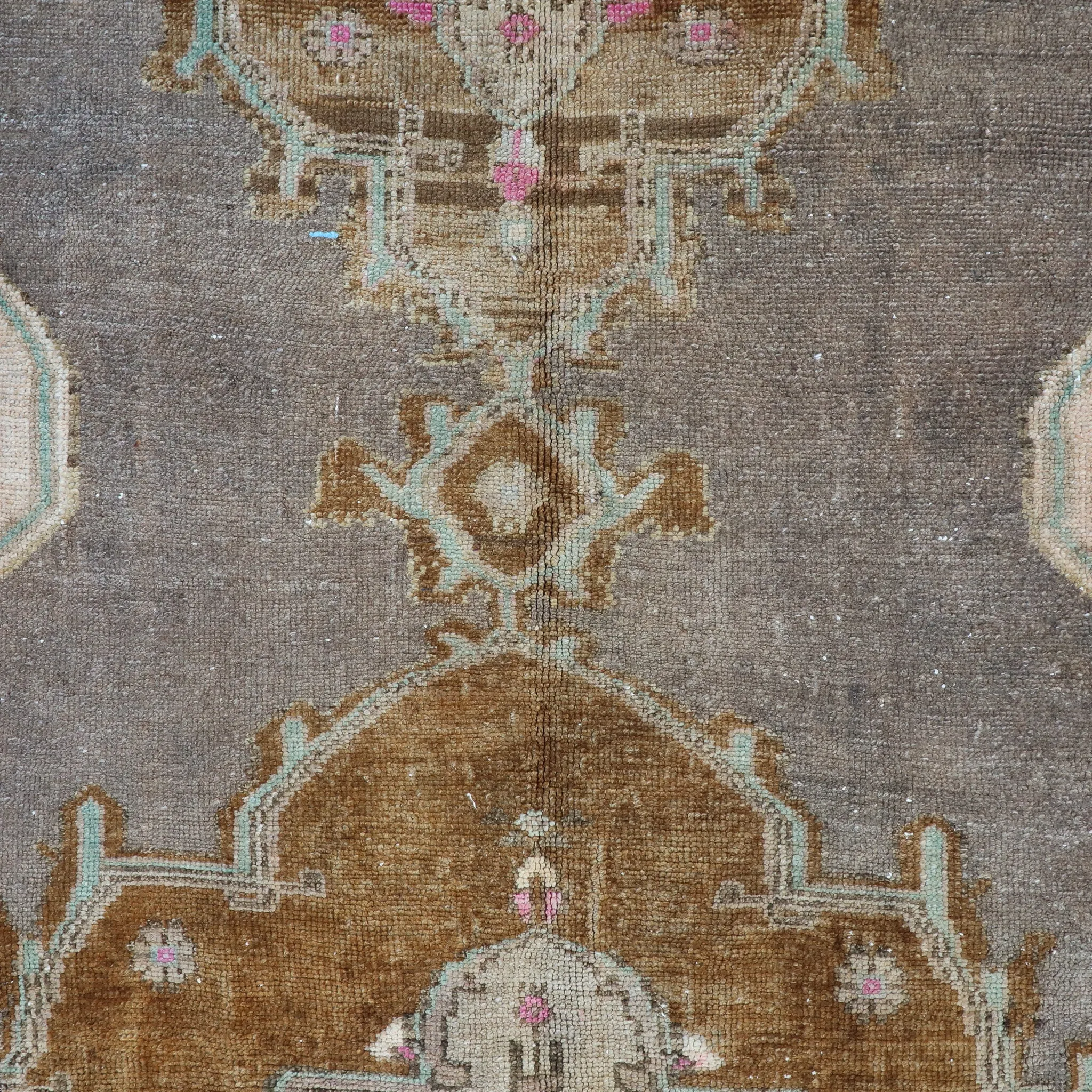 ON HOLD Z276 Handwoven Vintage Rug 3'2x11’2