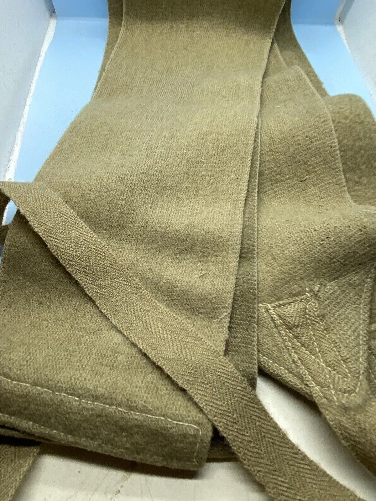 Original Pair of WW1 Scottish Army Officers Puttees / Leggings - Approx 26"