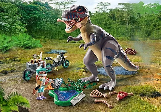 Playmobil 71524 T-Rex trace path