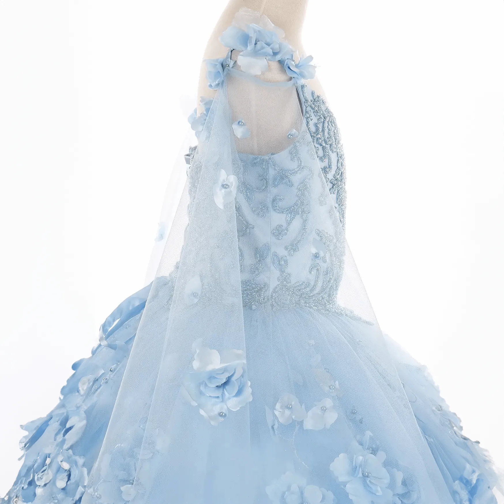 Princess Alondra Gown - Blue