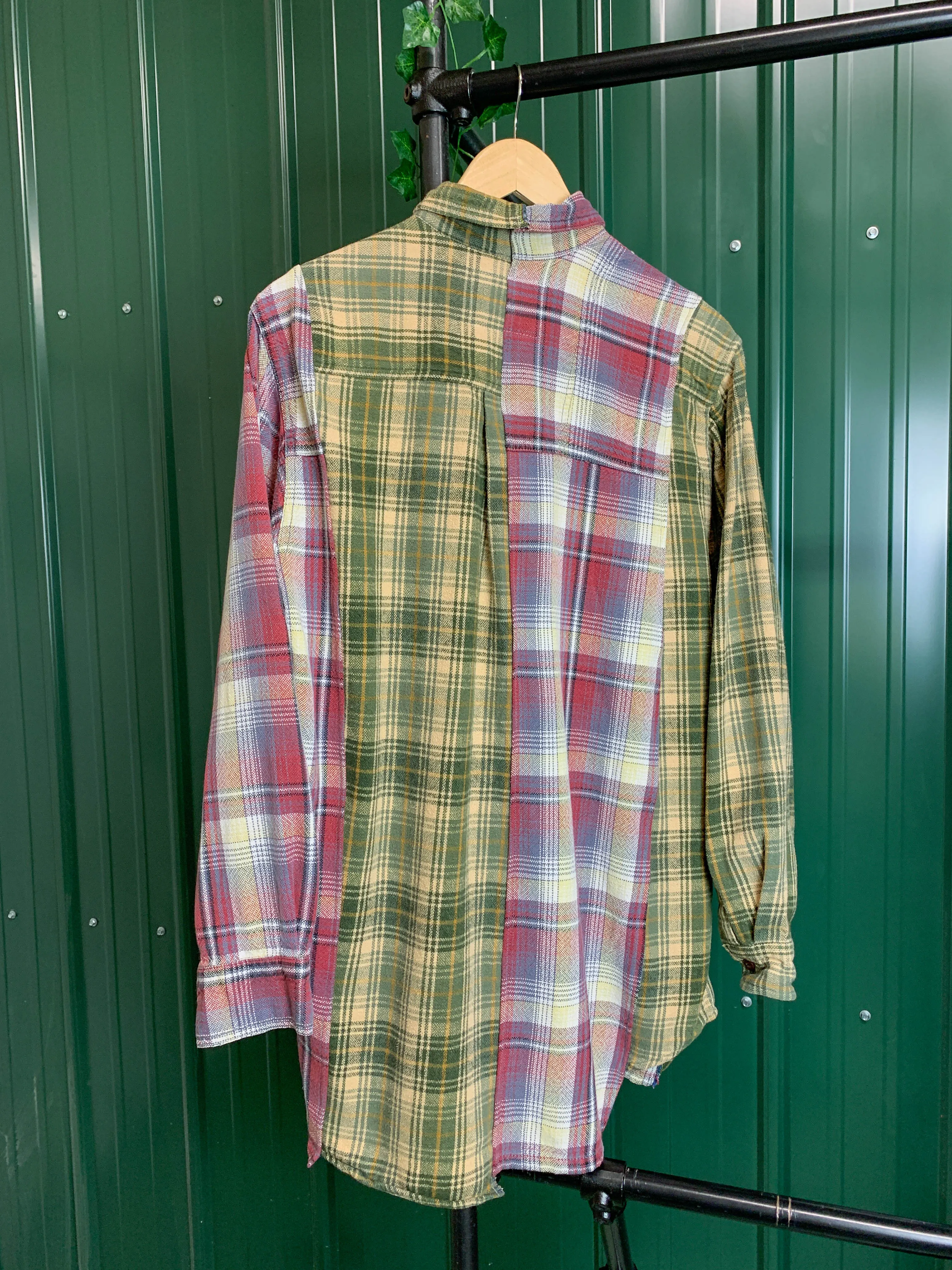"1 of 1" Patchwork Plaid Flannel (L)