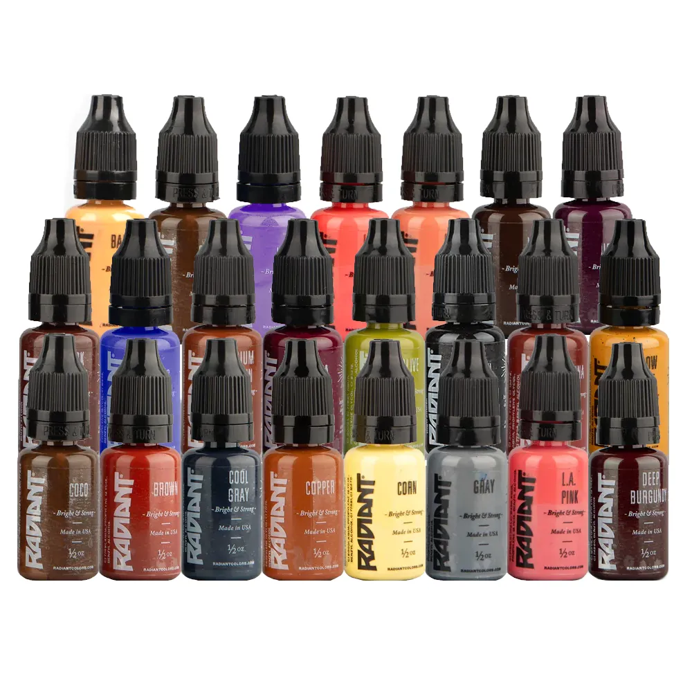 RADIANT COLORS REALISM 1/2OZ SET