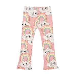 Rainbow Pink Flares - LAST ONE 5-6 years