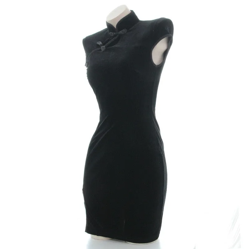 retro cheongsam dress  KF82999