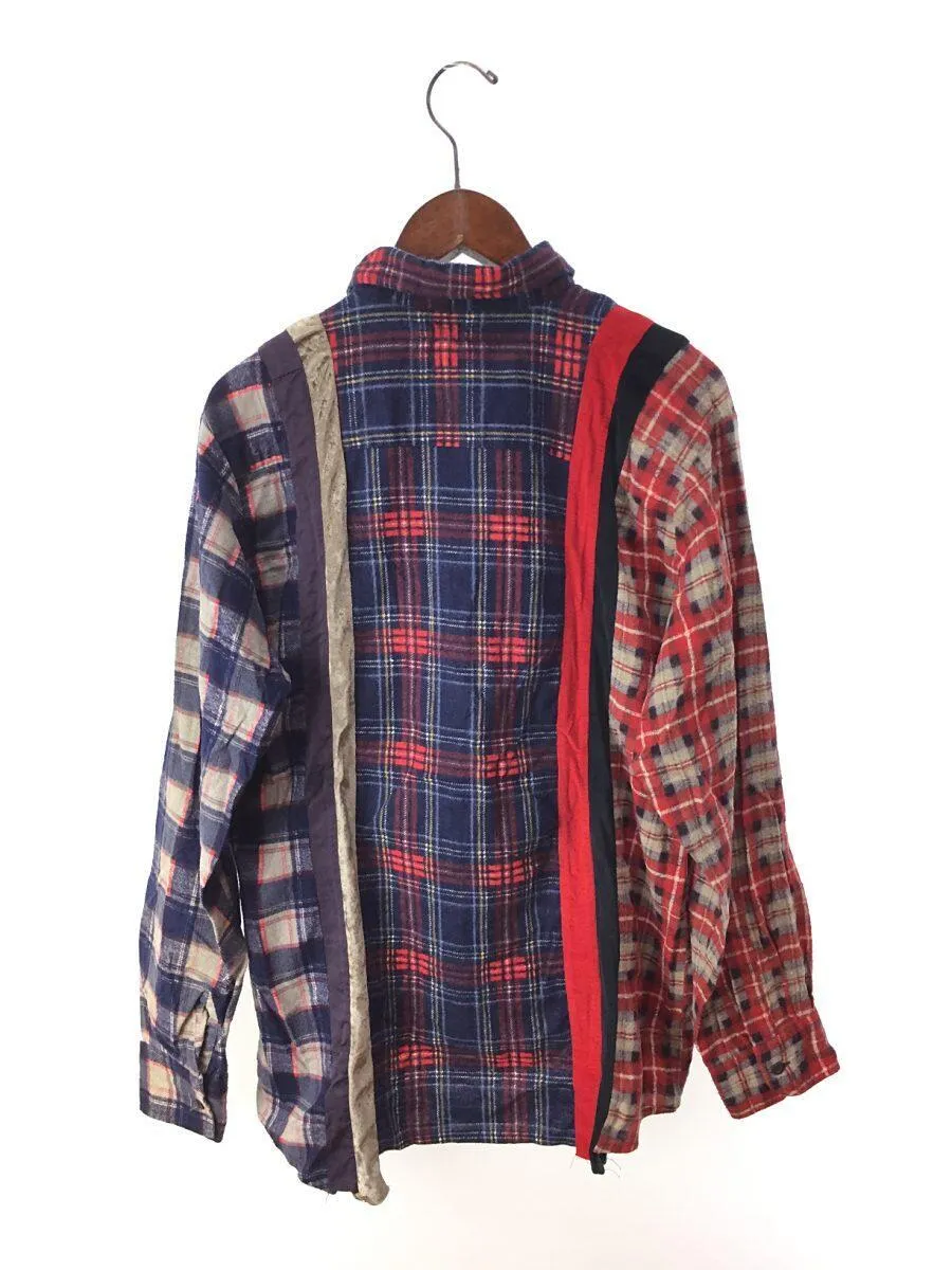 [S] Needles Rebuild 7 Cut Vintage Flannel Shirt