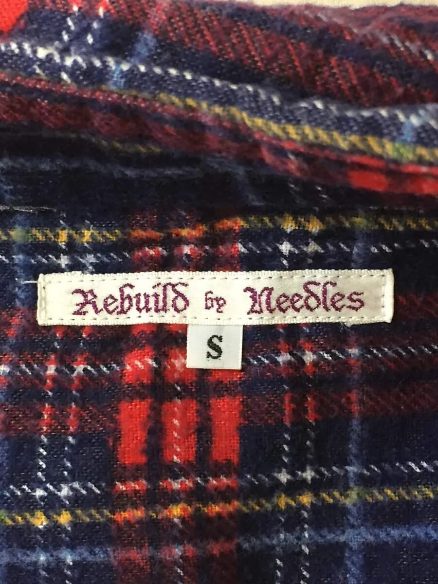 [S] Needles Rebuild 7 Cut Vintage Flannel Shirt