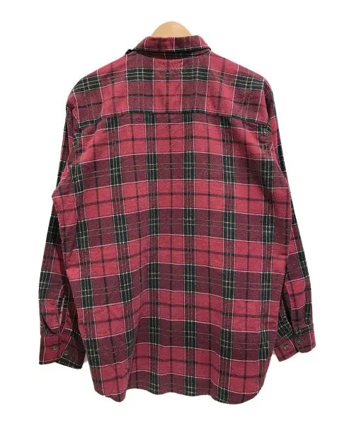 [S] Needles Rebuild Ribbon Cut Vintage Flannel Shirt