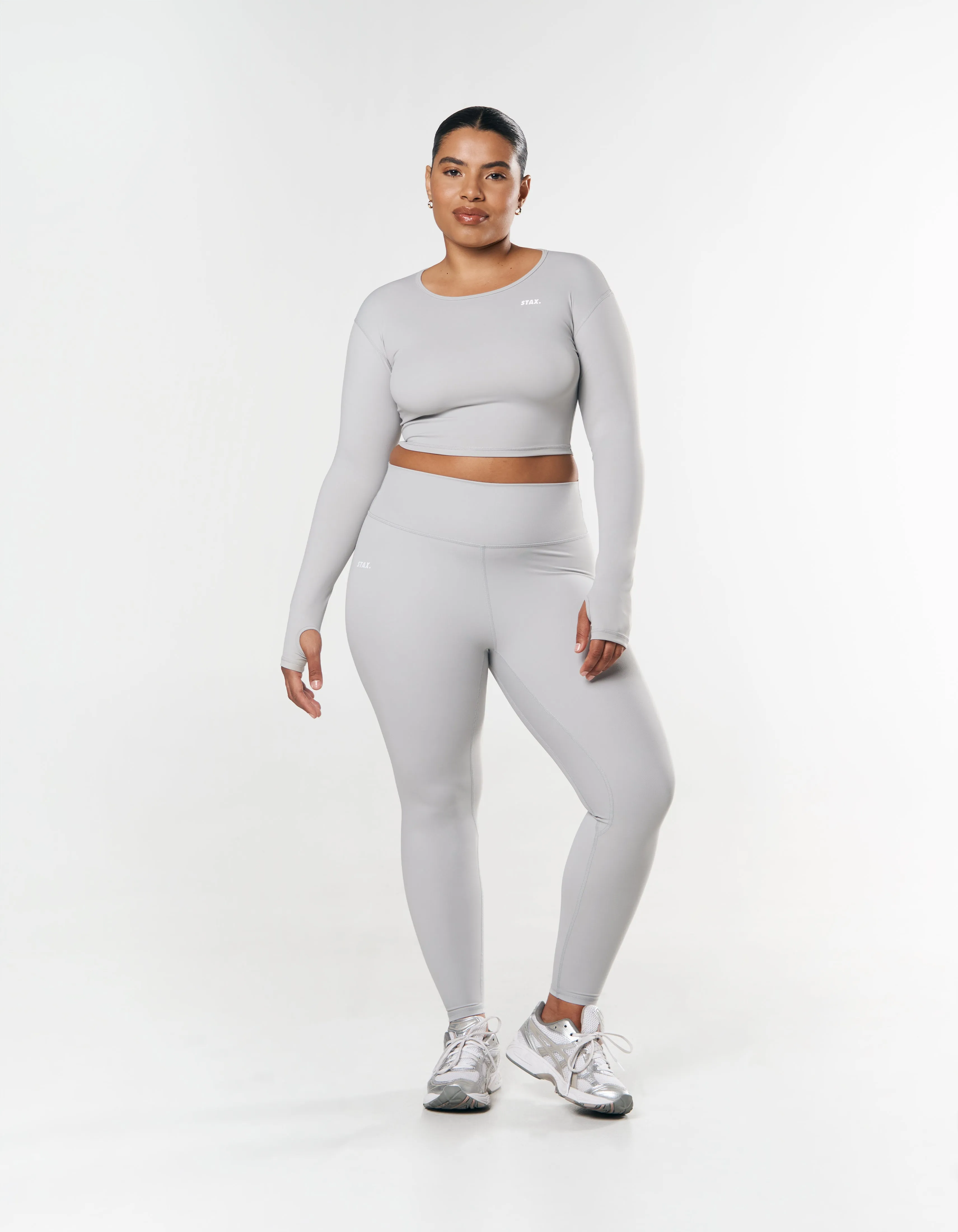 Scoop Long Sleeve NANDEX ™ - Light Grey