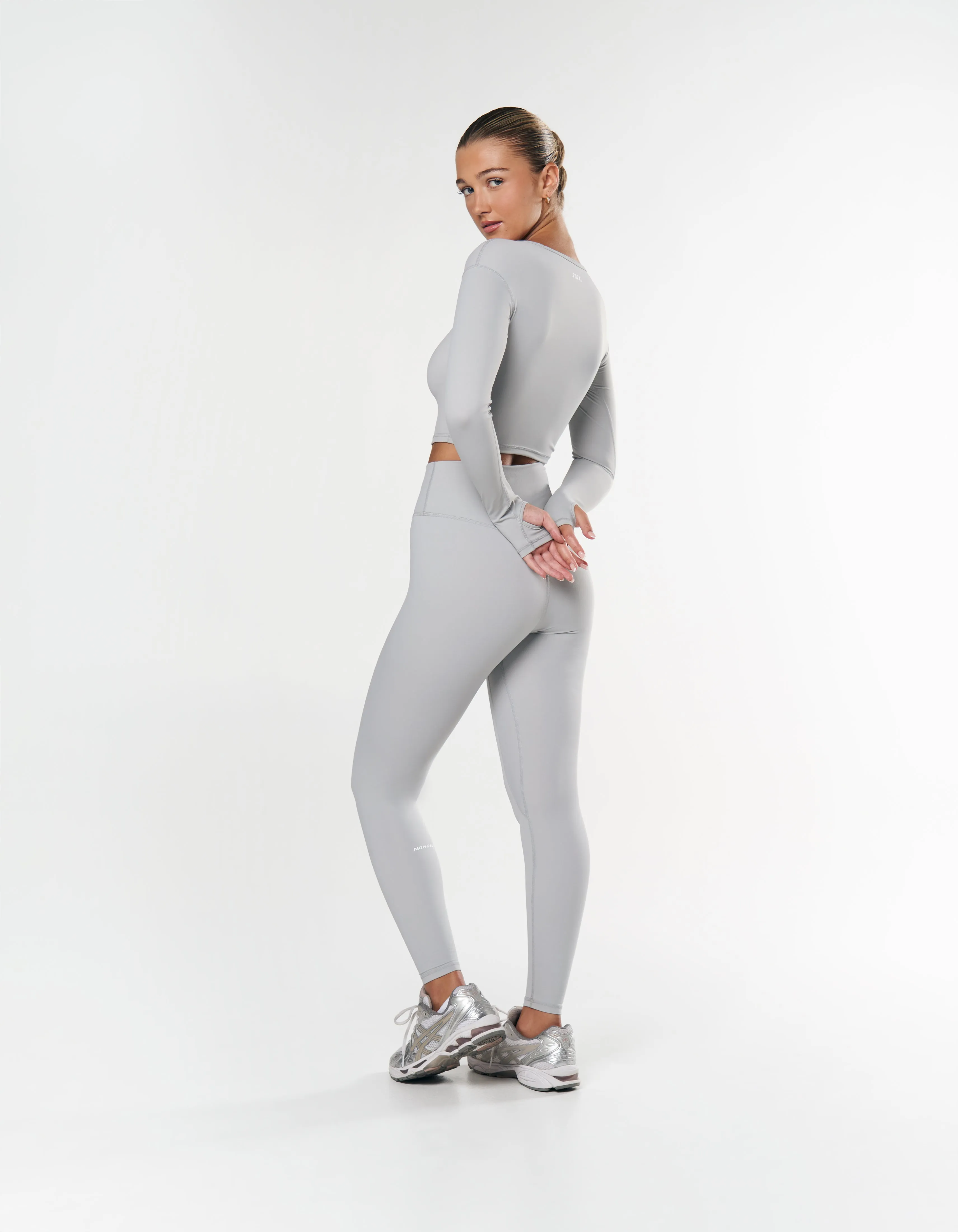 Scoop Long Sleeve NANDEX ™ - Light Grey