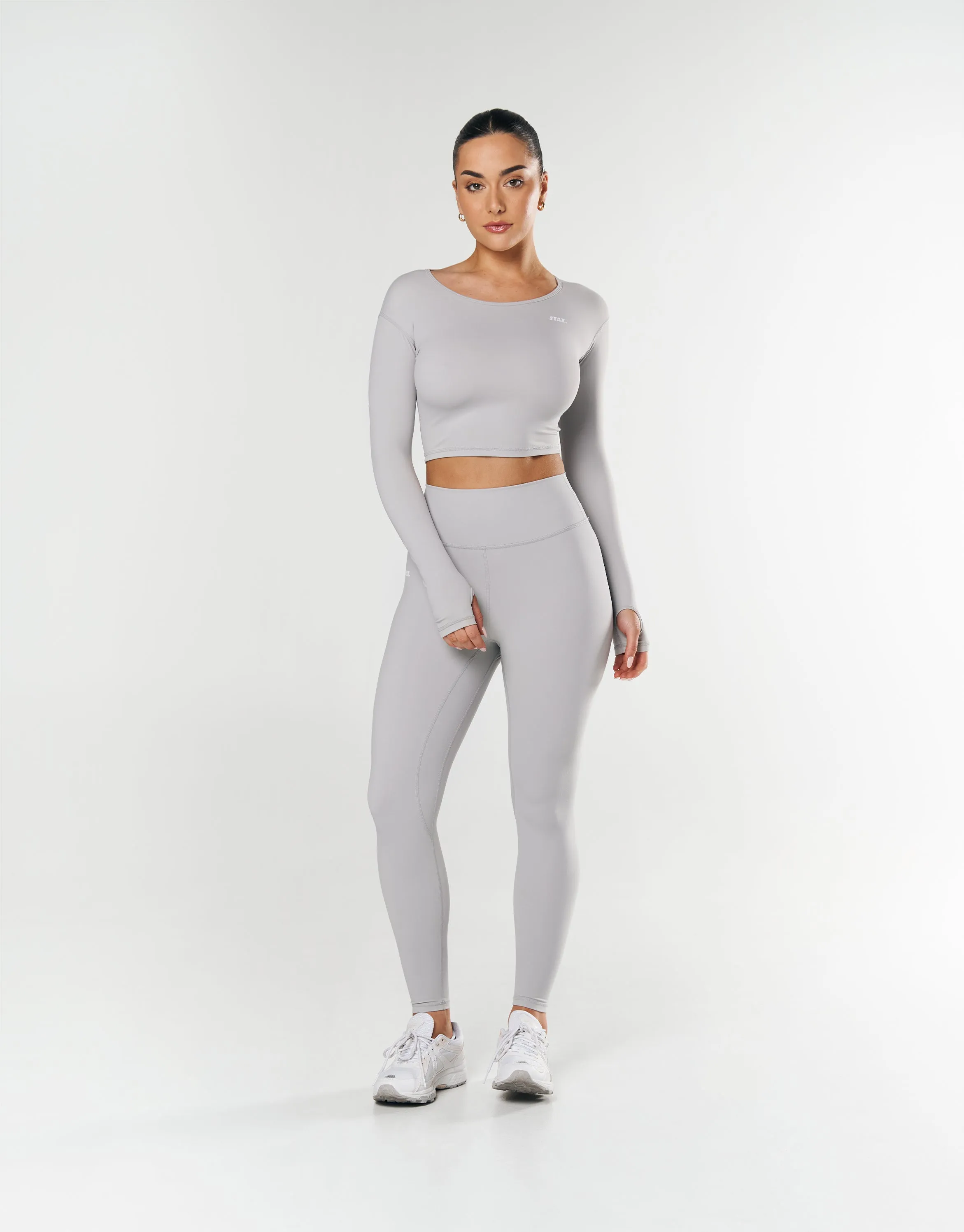 Scoop Long Sleeve NANDEX ™ - Light Grey