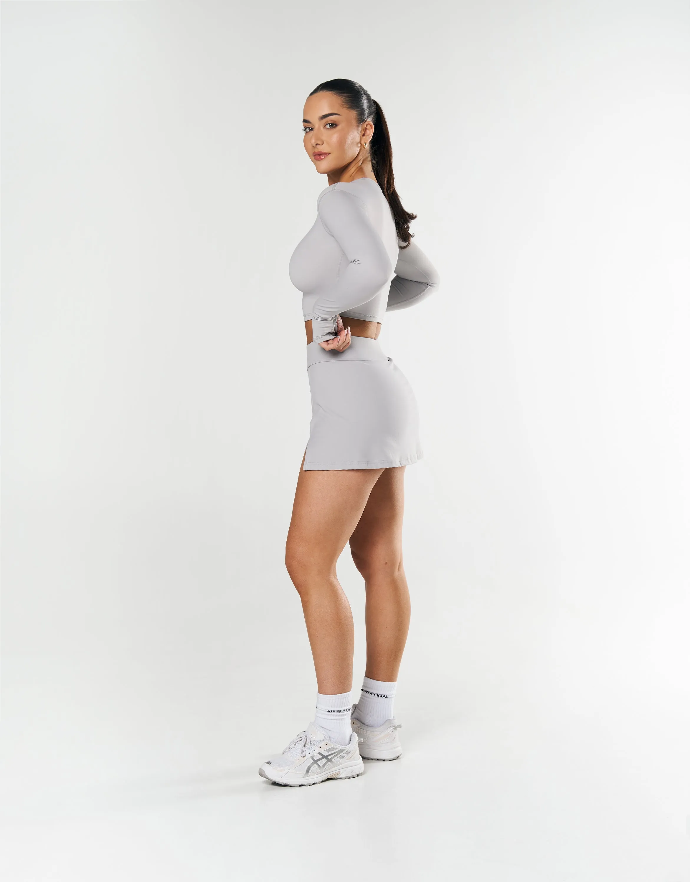 Scoop Long Sleeve NANDEX ™ - Light Grey