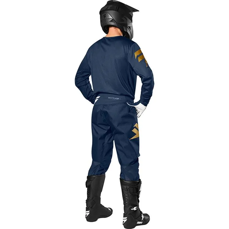 SHIFT WHIT3 LABEL LE PANTS NAVY/GOLD