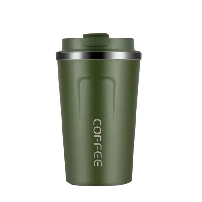Sitarun Travel Coffee Mug Stainless Steel Double Wall 500ML