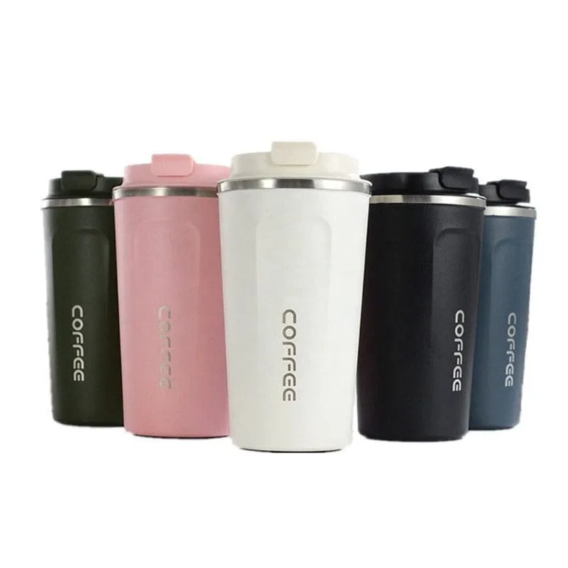 Sitarun Travel Coffee Mug Stainless Steel Double Wall 500ML