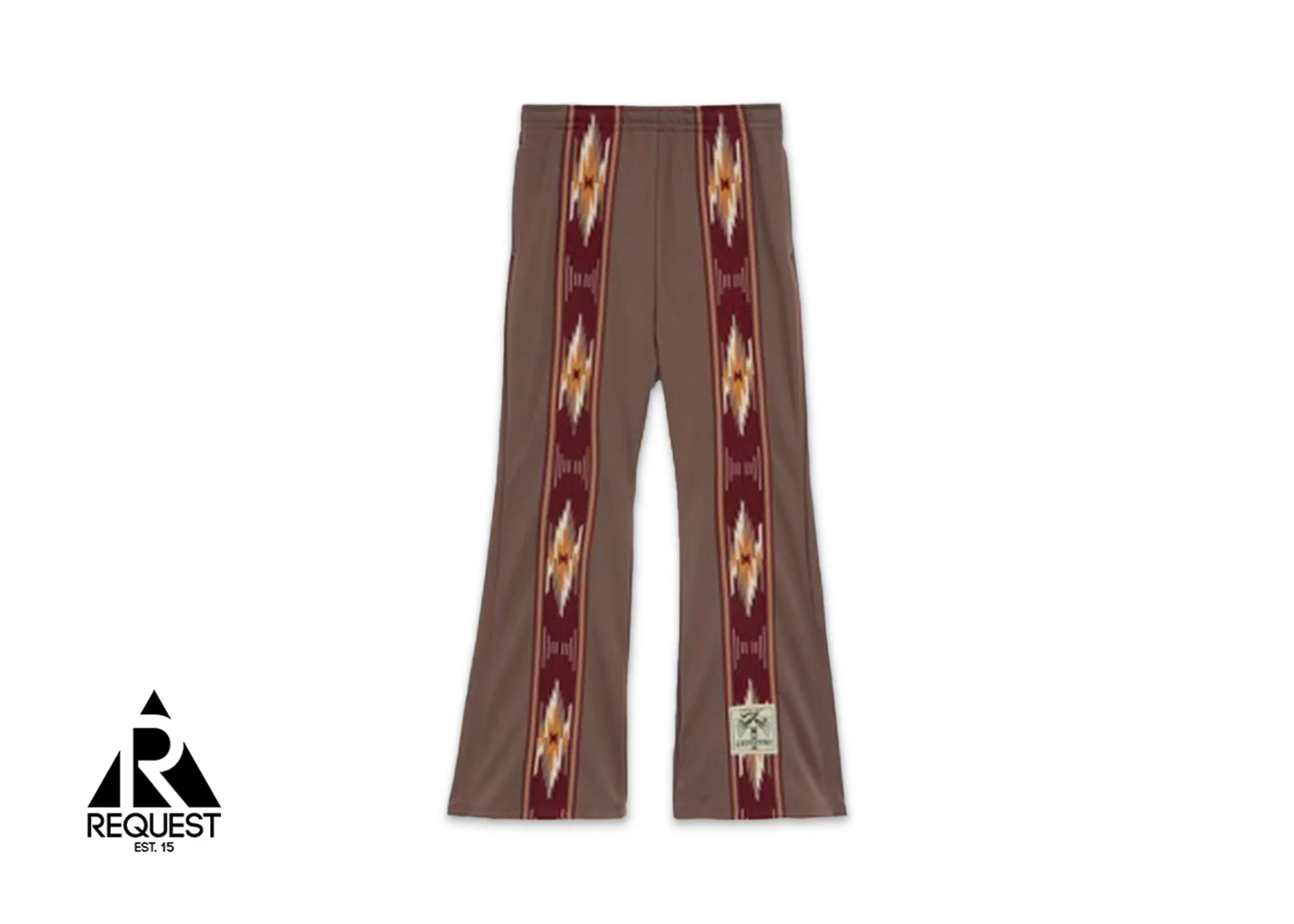 Smooth Jersey Kochi & Zephyr Frontline Track Pants "Brown/Red/Yellow"