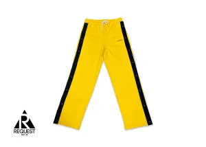 Snap Track Pants "Golden Yellow/Black"