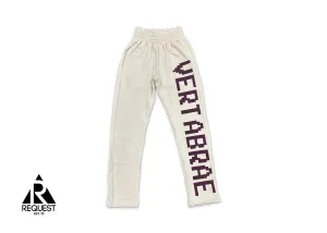 Sweatpants "Cream/Burgundy"